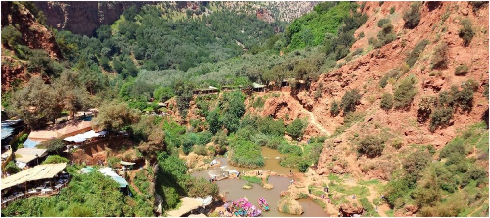 Excursión privada desde Marrakech,excursion a Las Cascadas de Ouzoud