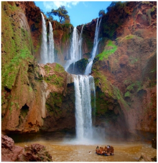 Excursión privada desde Marrakech,excursion a Las Cascadas de Ouzoud