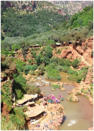 Excursión privada desde Marrakech,excursion a Las Cascadas de Ouzoud